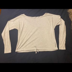 Reebok cropped yoga long sleeve